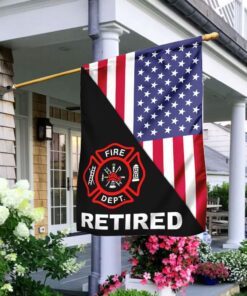 Retired Firefighter Flag TRL1073F