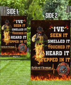 retired fireman flag lha1983f 4139