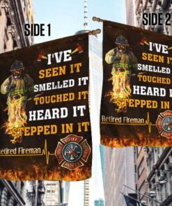 retired fireman flag lha1983f 6878