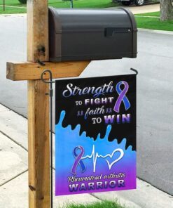 rheumatoid arthritis strength to fight faith to win flag 3813