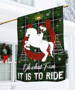Riding Horse Flag Oh What Fun It Is To Ride DBD3074F
