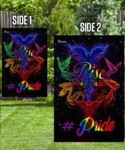 rise from your ashes phoenix lgbt flag 2339