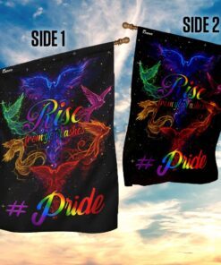 rise from your ashes phoenix lgbt flag 7380