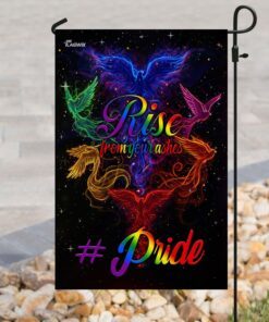 rise from your ashes phoenix lgbt flag 7445