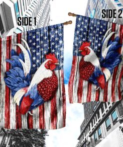 rooster american us flag 4806