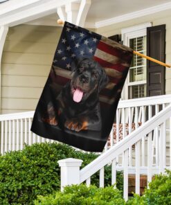 rottweiler american flag 1164
