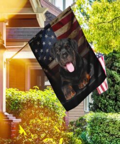 rottweiler american flag 6339