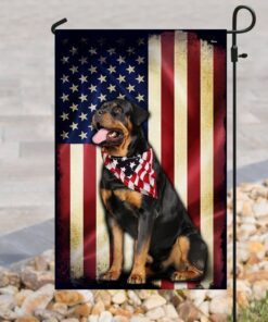 rottweiler american flag 7152