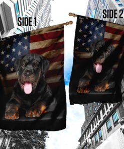 rottweiler american flag 7422