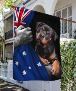 rottweiler dog lover australian flag trl1663fv2 8097