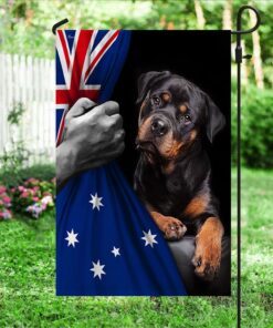 rottweiler dog lover australian flag trl1663fv2 8930