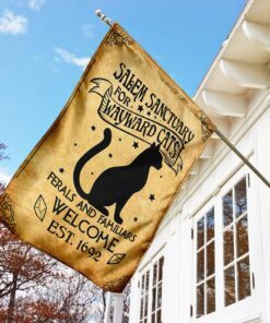 salem sanctuary for wayward cats flag trl1213f 8026