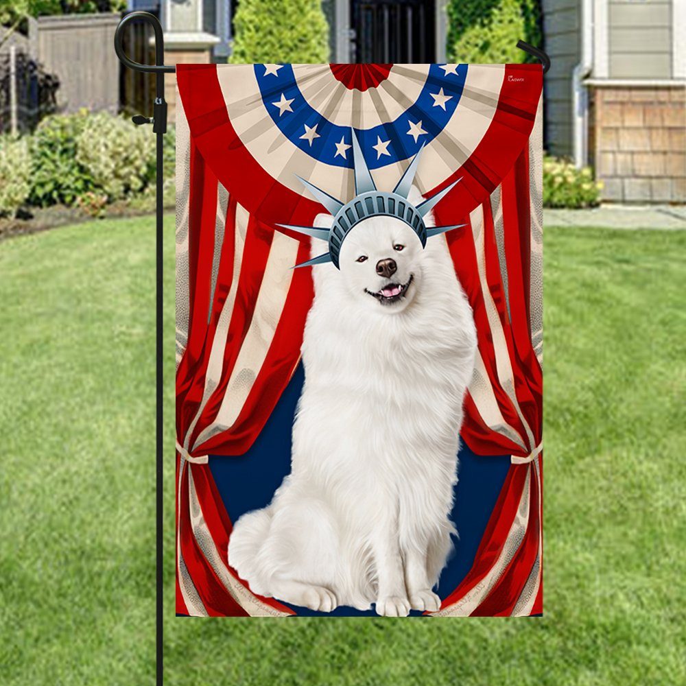 Samoyed Flag Happy Independence Day For 4th Of July BNN118Fv6 - Image 5
