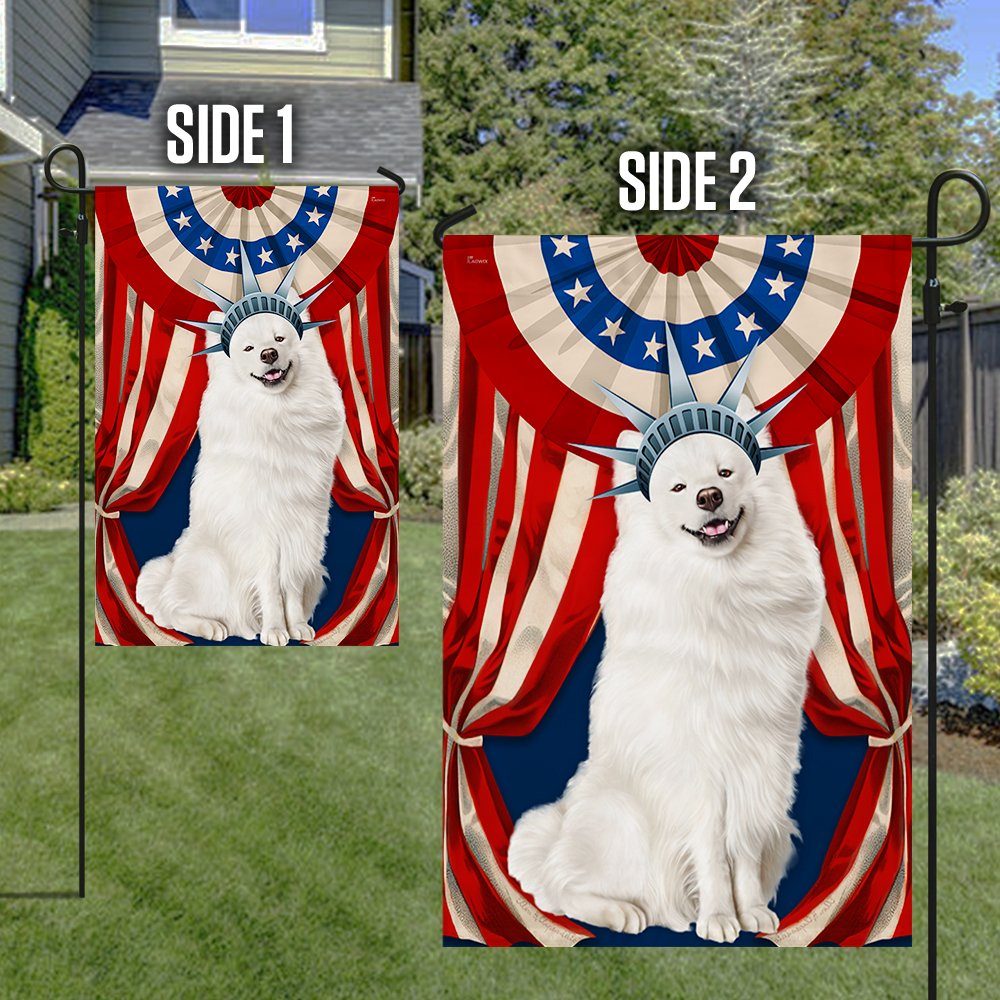 Samoyed Flag Happy Independence Day For 4th Of July BNN118Fv6 - Image 6