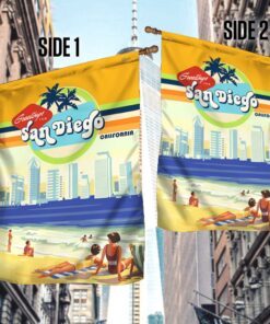san diego california flag summer beach lnt426f 4009
