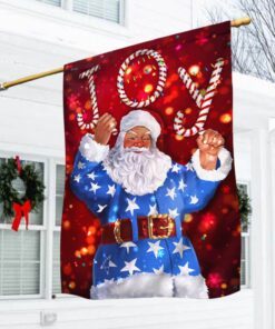 Santa Christmas Flag Humble NNT129F