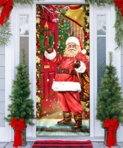 santa claus christmas is coming door cover mln628d 5731
