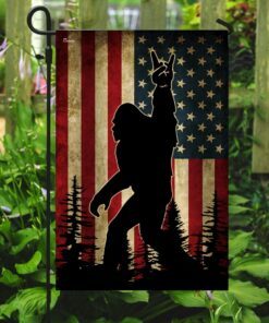 sasquatch bigfoot american flag 5367