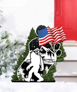 sasquatch bigfoot christmas bnn541ms 6599