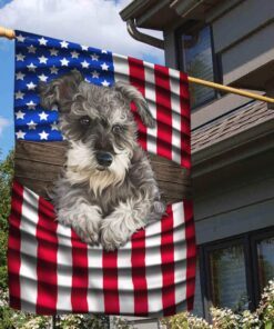 schnauzer american flag thb3647f 2985
