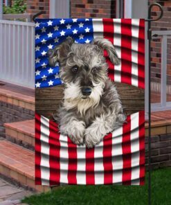 schnauzer american flag thb3647f 4801