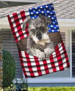 schnauzer american flag thb3647f 8526