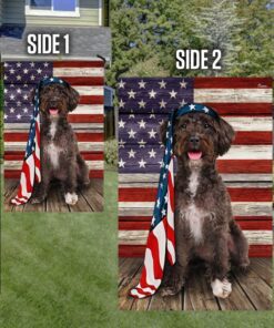 schnoodles dog flag charming dog ntb216fv32 4026
