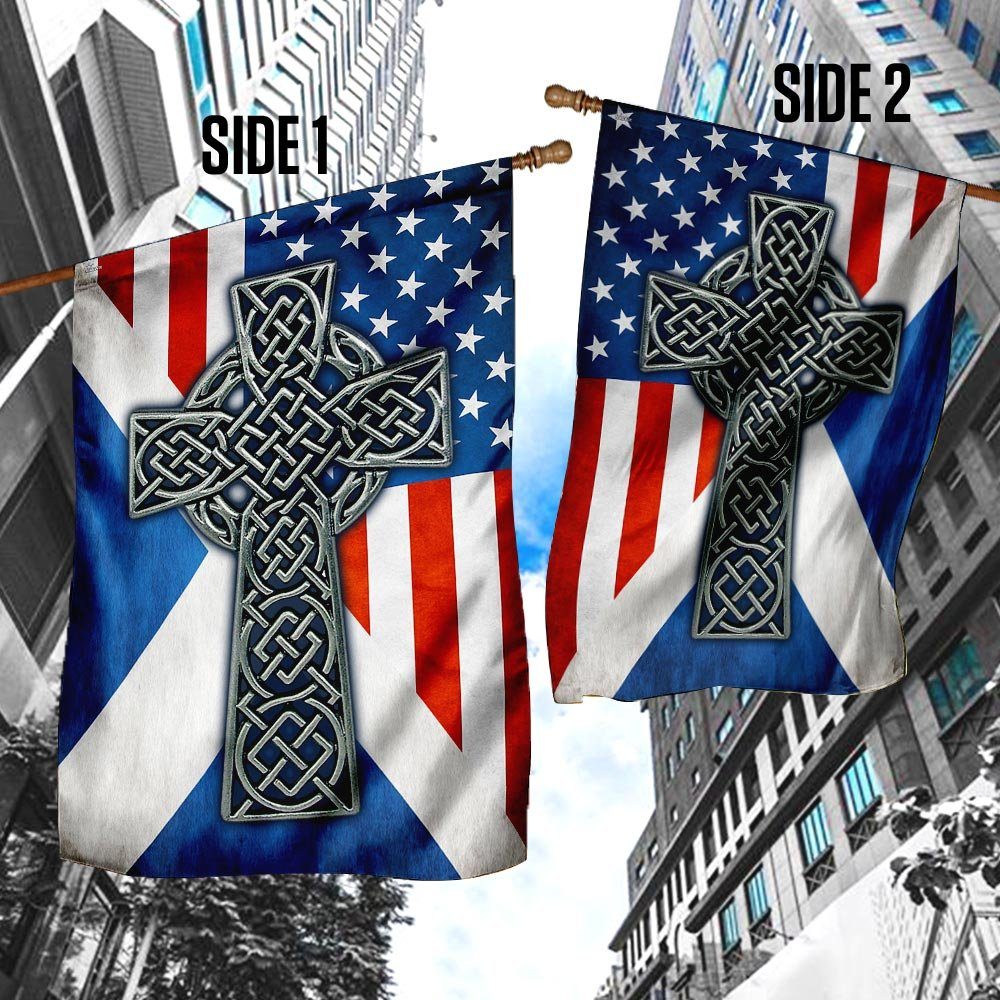 Scottish American Heritage Flag - Image 4