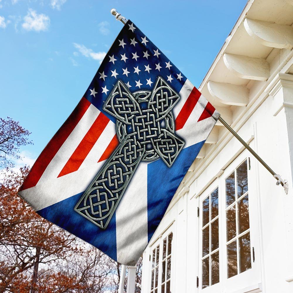 Scottish American Heritage Flag - Image 3