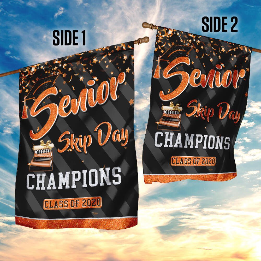 Senior Skip Day Champions - Class Of 2020 Flag - Image 7