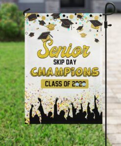 senior skip day champions class of 2020 flag 4248