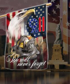 september 11th. never forget flag thb2501fv2 2448
