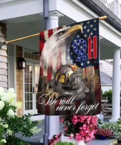 September 11th. Never Forget Flag THB2501Fv2