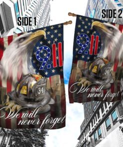 september 11th. never forget flag thb2501fv2 5329
