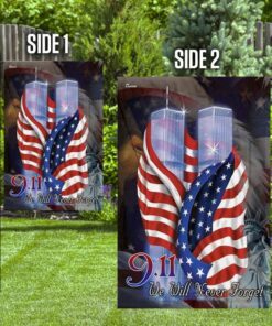 september 11th never forget 911 flag 3098