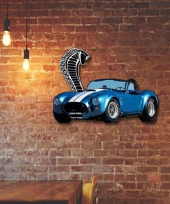 Shelby Cobra Hanging Metal Sign PS593MS