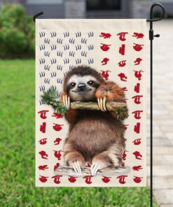 sloth american flag 1629
