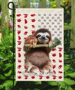 sloth american flag 2736