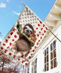 sloth american flag 7516