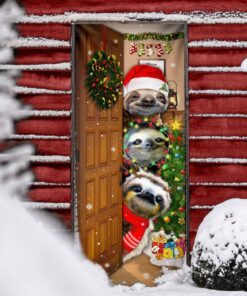 sloths christmas door cover mlh2053d 1843
