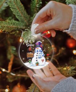 snowman let it snow led ornament tqn700o 3739