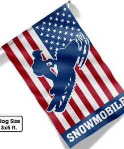 snowmobile american flag mln809f 1027