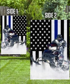 snowmobile blue line american flag lha1785fv1 2060