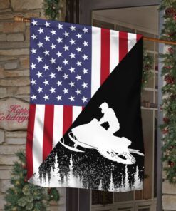 snowmobile flag american motor sledge ddh2980f 3199