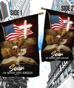soar on wings like eagles flag tqn326f 4278