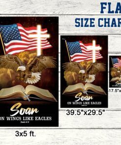 soar on wings like eagles flag tqn326f 6827