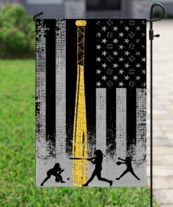 softball american flag 2517