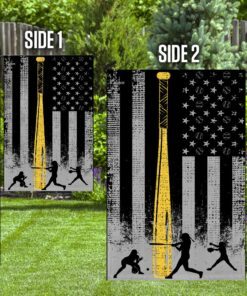 softball american flag 3174