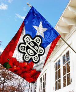 sol taino puerto rico flag 4777
