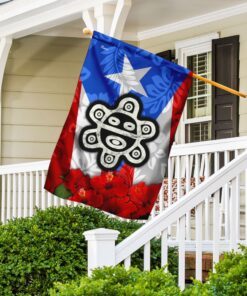 sol taino puerto rico flag 7096